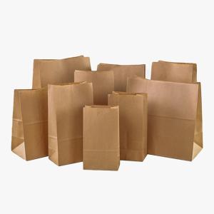 Wholesale Odorless Brown Paper Sandwich Bags Heavy Duty Recyclable Compostable from china suppliers