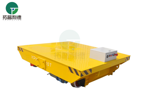 Factory 35t Steel Pipe Electrical Cast Wheel Transfer Car On Rail