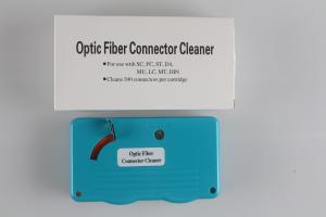 Wholesale SC FC ST D4 Cassette Fiber Pen Cleaner Box MU LC MT MPO Connectors from china suppliers