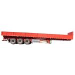 Customizable Side Wall Triaxle Trailer For Transporting Goods Truck Trailer