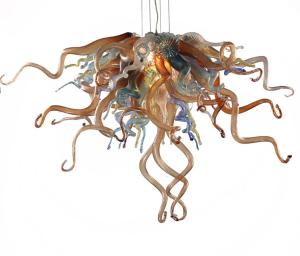 Wholesale Hand blown glass chandelier CE UL Certificate Chihuly Style Art Glass Chandeliers (WH-BG-01) from china suppliers
