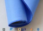 3732 Blue Silicone Coated Fiberglass Fabric Plain Weave High Temperature