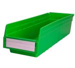 Plastic Storage Shelf Bins for Workshop Organizer Space Saver Workbench Crate