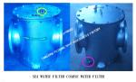 High Pressure Sea Water Filter ForBallast Fire Fighting System , Emergency Fire