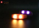 Promotional Party Reflective Flashing Armbands Sound Activated Led Bracelet For