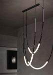 modern minimalistic line chandelier nordic designer creative lamps(wh-mi-450)