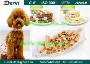 Wholesale Chewing pet dog food machinery , Twist Semi Moist Dog Food Extruder For Pet Treats from china suppliers