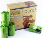 eco friendly epi biodegradable dog poop bags on roll, Cornstarch Based Eco