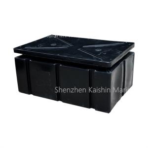 Wholesale 480-600kgs Buoyancy Multipurpose Black LLDPE Floatation Dock With Bolted Nuts from china suppliers