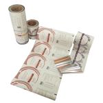 Custom print ice cream packaging laminating food grade pe plastic film roll