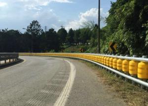 Wholesale Detachable Eva Materials Roller Crash Barrier , Median Strip Rolling Guard Barrier from china suppliers