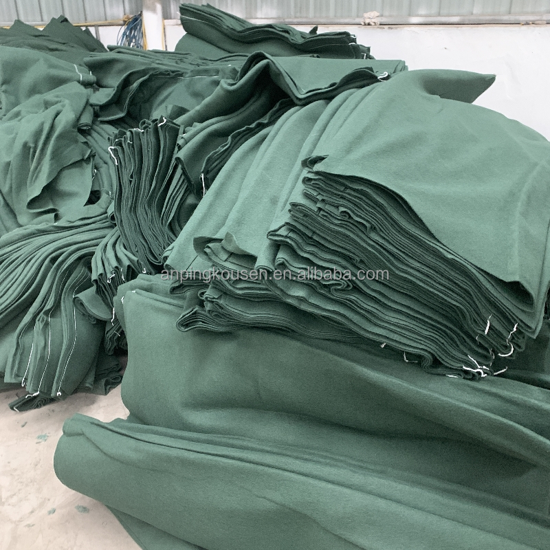 Q195 Material Square Hole Green Defence Barrier for Defence Protection