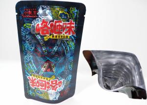 Wholesale Zipper Sealing Gloss Aluminum Foil Packaging Bags BOPP AL PE Stand up pouch from china suppliers
