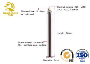Wholesale High Efficiency Diamond Milling Tools Diamond Tipped Tools For Polishing from china suppliers
