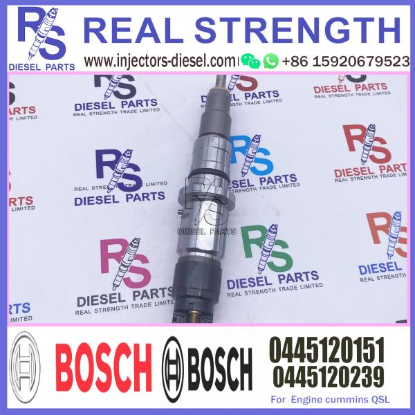 Hot Selling New Injector 0445120151 0445120239 Common Rail Fuel Diesel Injector