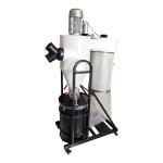 Powerful 900*550*1850mm Sawdust Cyclone Dust Collector Vacuum Cleaner for