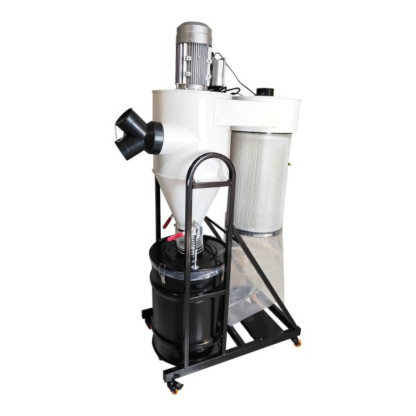 Powerful 900*550*1850mm Sawdust Cyclone Dust Collector Vacuum Cleaner for