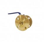 1/2"-4" Brass Flange Ball Valve With Steel Handle High quality brass flange ball