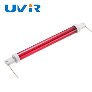 China short wave Halogen Quartz Lamps , Red reflector Ruby Heat Lamp on sale