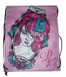 Colorful 75g Unwoven Drawstring Back Bag, Non Woven Carry Bag For Advertising,