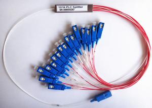 Wholesale 1×16 PLC Singlemode Fiber Optic Splitter with Steel Tube Package from china suppliers