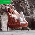 Villa Balcony Garden Furniture Fashion Outdoor Rattan Sofa for Hotel and Home