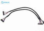 28AWG Round Electronic LVDS Cable Assembly For Display / Laptop / Computer
