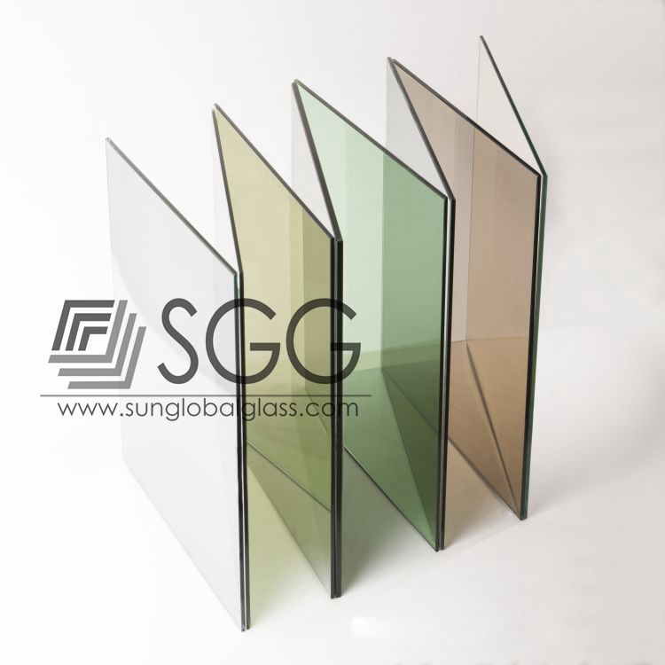 4mm light brown tinted glass