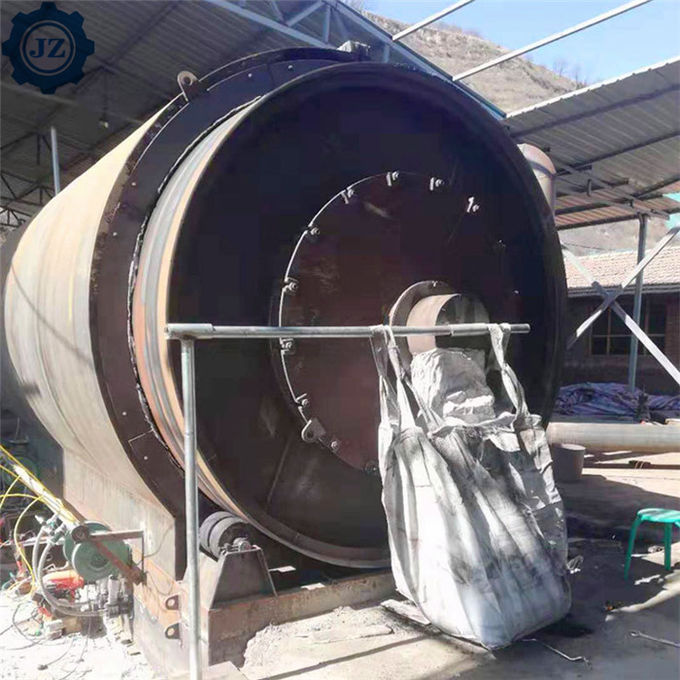 15Ton Waste Plastic Used Tyre Rubbers Pyrolysis To Fuel Oil Plant For Waste Recycling