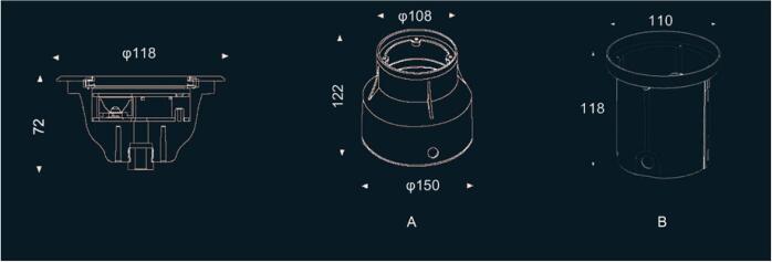 High Power DMX Outdoor LED Underwater Fountain Light For Swimming Pool/Pond/Lake