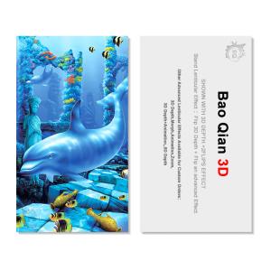 Wholesale Lenticular Printing Business Cards Digital Printing Name 3d Plastic Business Cards from china suppliers