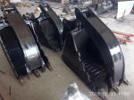 Heavy Duty Excavator Thumb Bucket Pin On Type With Reinforcement Plate