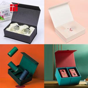 Wholesale Cardboard 157gsm 2mm Hinged Lid Box , MDF Magnet 10x10 Gift Box With Lid from china suppliers