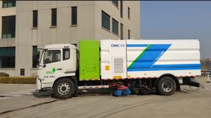 Wholesale Foton Aoling Chassis Road Sweeping Truck / Vehicle Convenient Operation from china suppliers