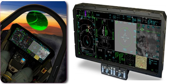 Airborne TFT LCD display module