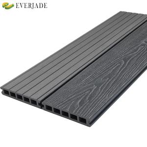 Wholesale EUROPEAN Style Outdoor Wood Plastic Composite Flooring Double-side 3D Embossing Grooved Deck Board from china suppliers