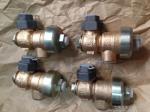 Green Gutentop Brass Electric Solenoid Valve For Gas Stove Energy Saving Design