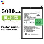 Stock 5000mAh BL-49GX X657 X690 Note 7 Battery for Infinix Smart 5 Products
