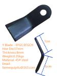 Y blade for Flail Mower EFGC,EFGCH