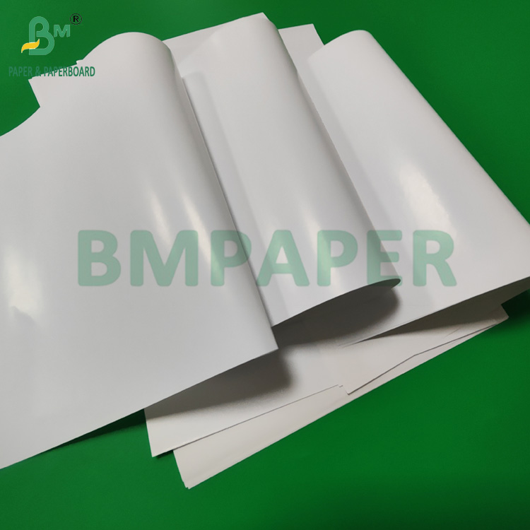 80gsm 120gsm C1S Gloss Coated Art Paper For Label Good Printability 70 x 100cm