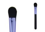 Professional Powder Foundation Brush With Purple Aluminum Ferrule