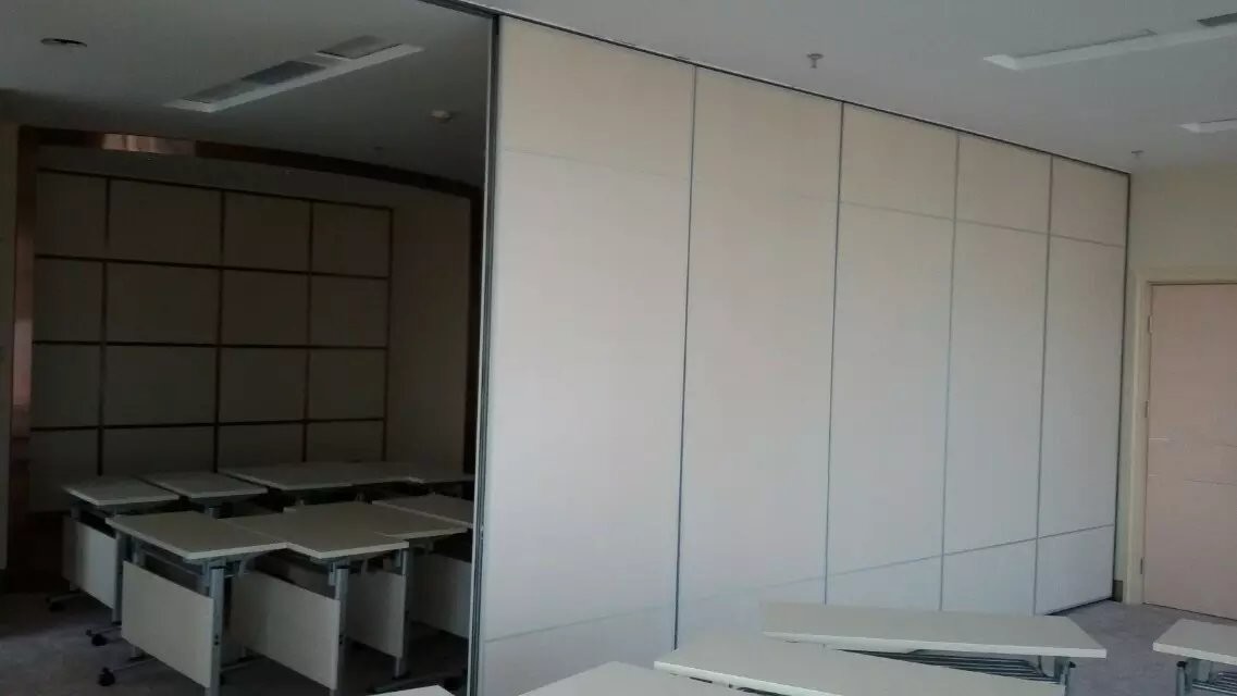 Fireproof Acoustic Movable Partition Wall With Door For Office Max Height 4000mm