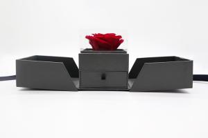 Wholesale Preserved Flowers In Box Single red rose eternal flower with gift box Valentine's Day gift from china suppliers