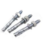 Metric Silver M12*90 Carbon Steel Galvanized Wedge Anchor Bolt for Structural