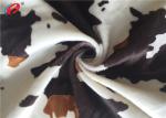 Animal Skin Print 100 % Polyester Velvet Fabric Sofa Cover Textile Material