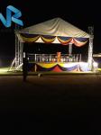 Pagoda Roof / Tower Sgaier Truss High Strength For Lighting / Speakers