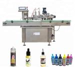 5-35 bottles/min Automatic Liquid Filling Machine For 10ml / 30ml Glass Bottle