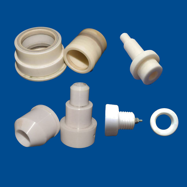 Bushing Type Parts Industrial Wear Resistance Hardness Sleeve Insert Custom Alumina Insulation Parts