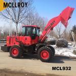1m3 Compact Wheel Loaders 1350mm Dump Reach For Agriculture Garden
