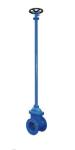 Hand Wheel A536 DN50 PN16 Resilient Seal Gate Valve
